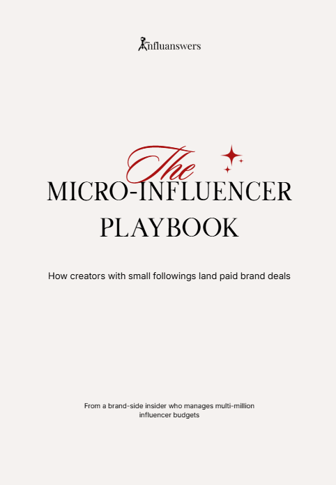 The Micro-Influencer Playbook